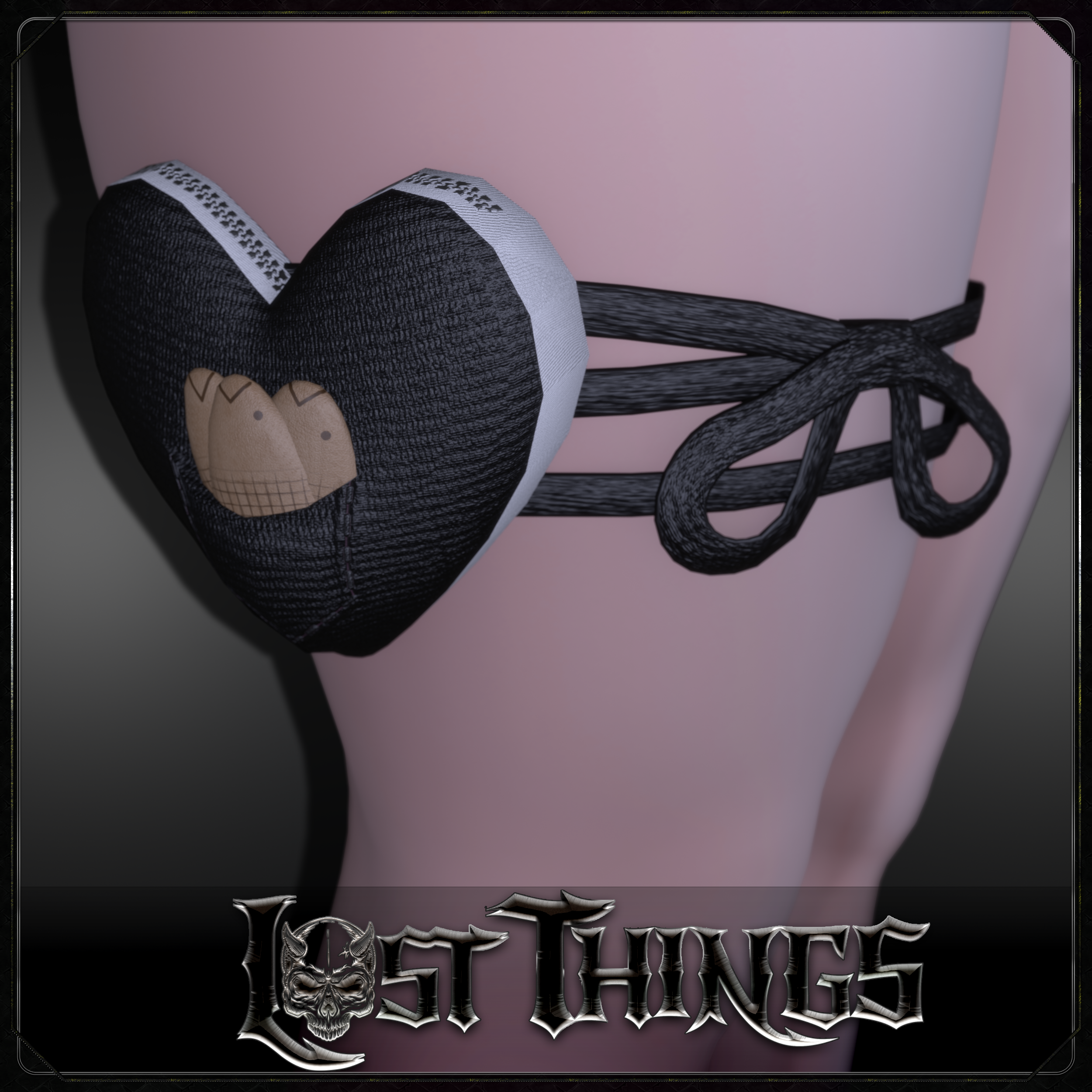 HEART THIGH BAG