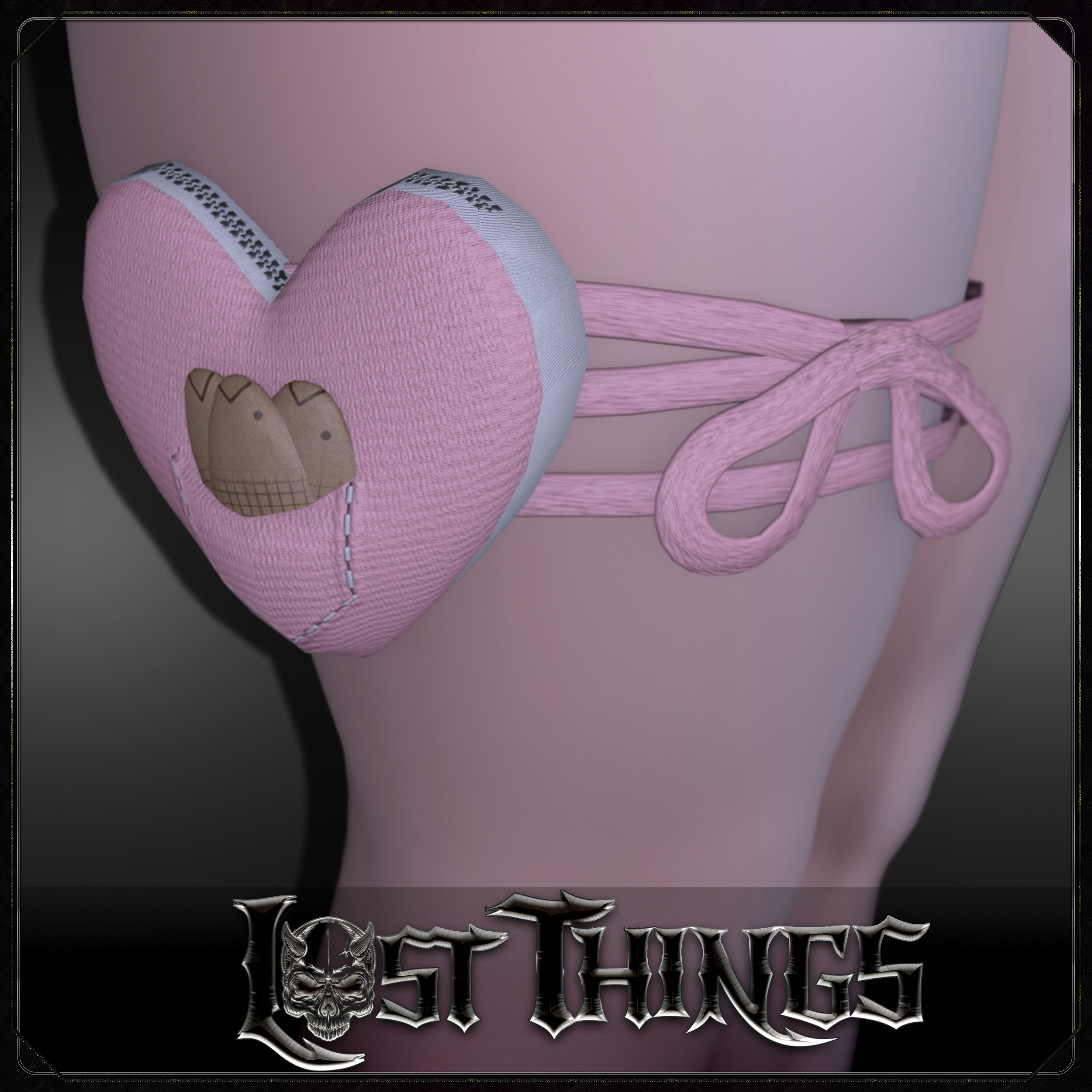 HEART THIGH BAG