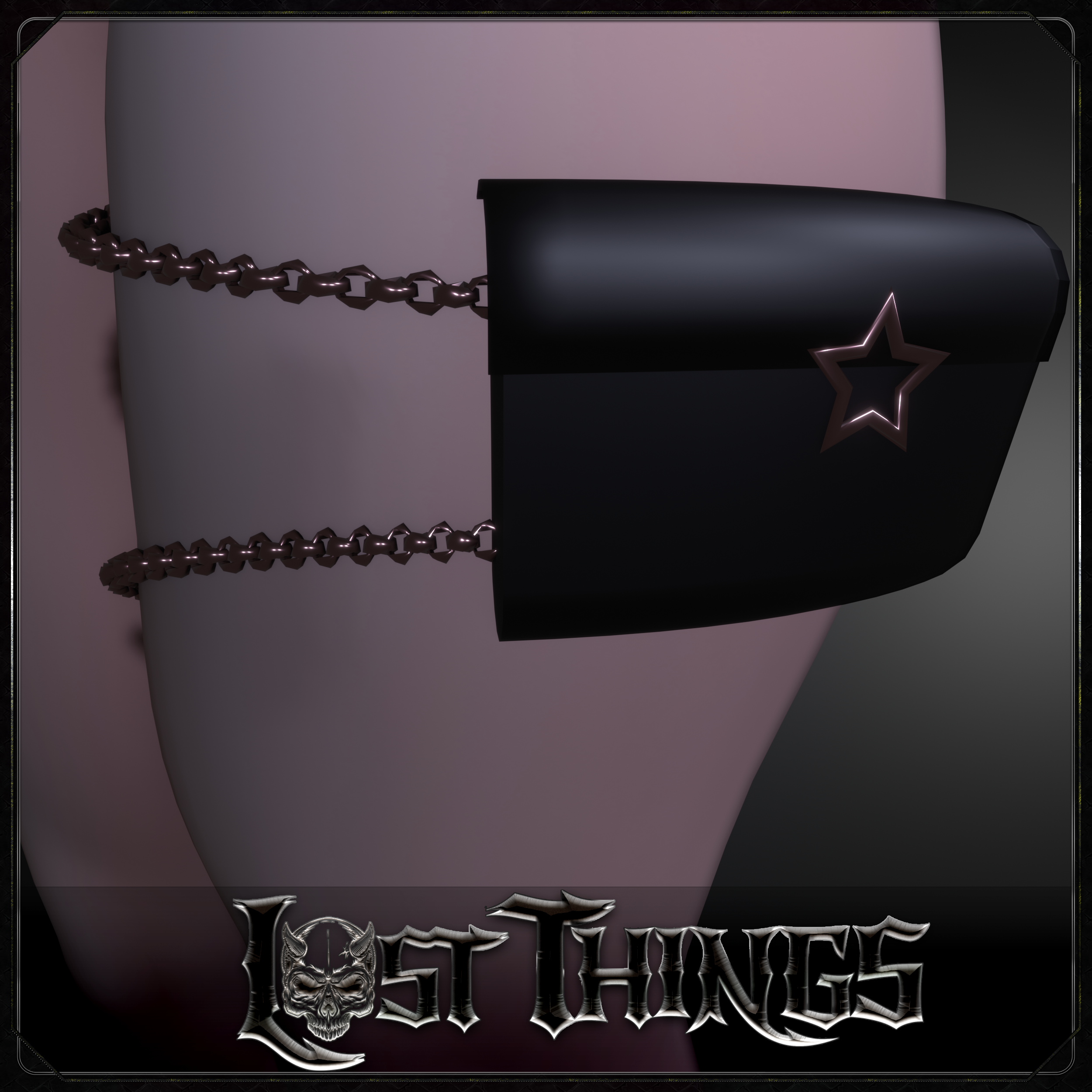 CHAIN THIGH BAG