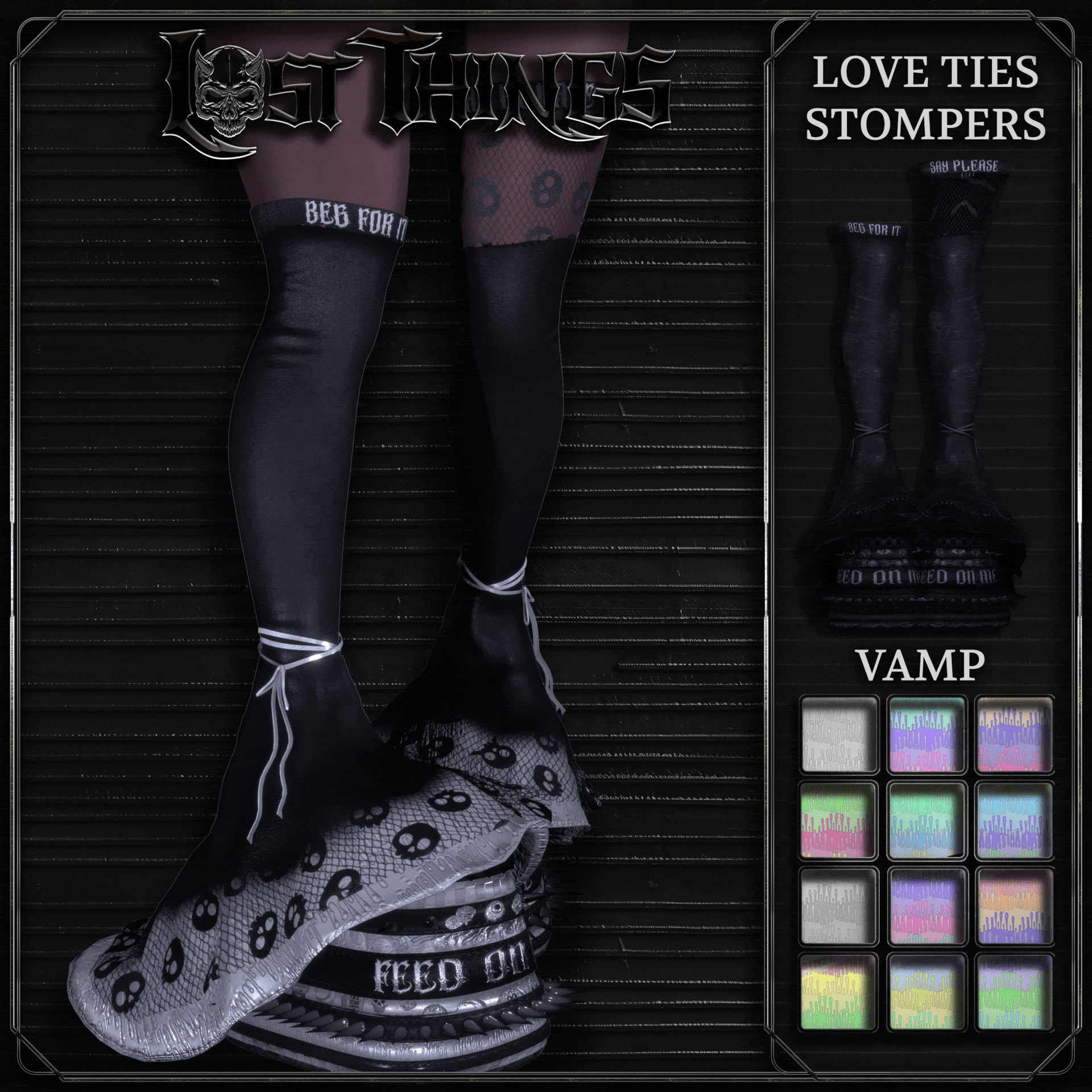 LOVE TIES STOMPERS