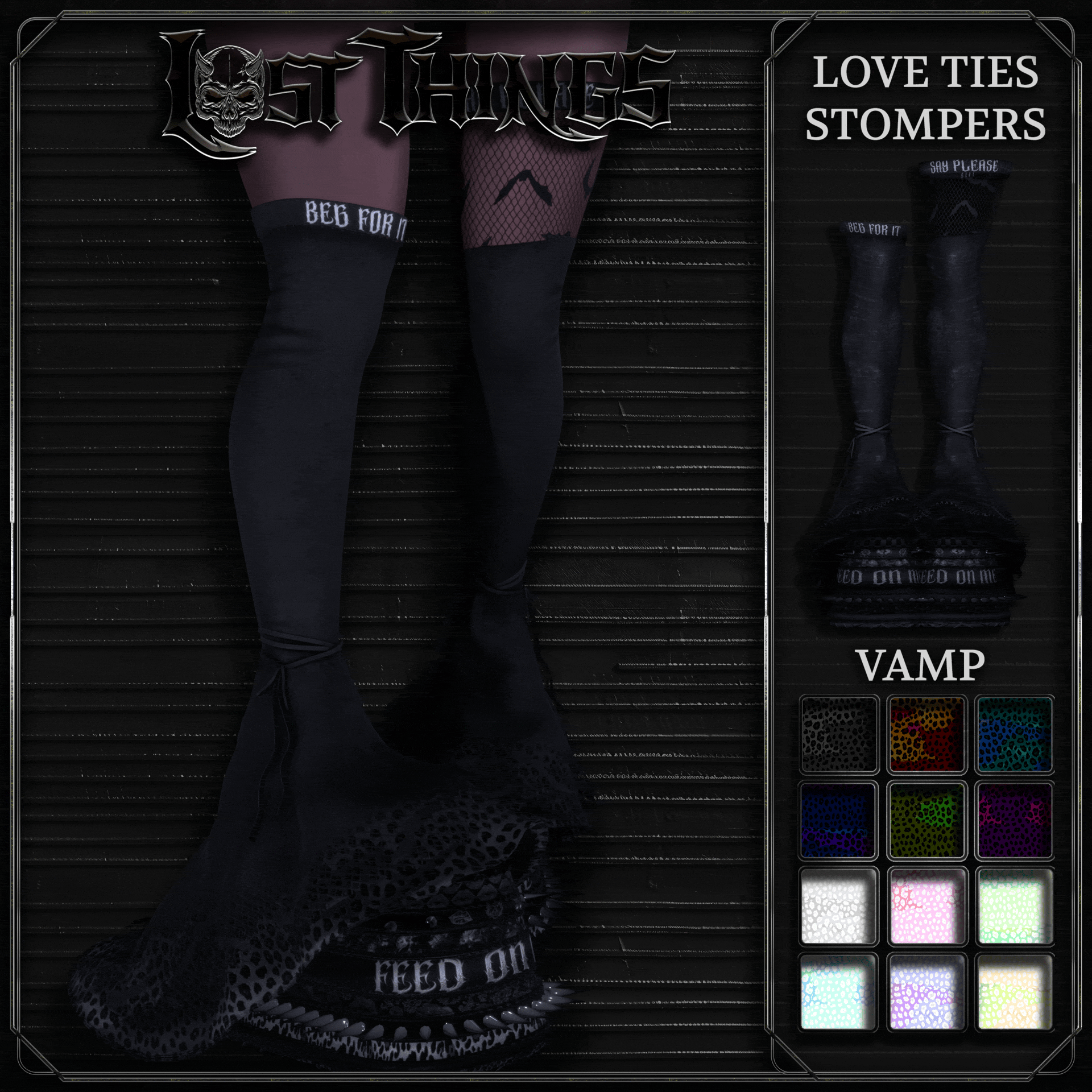 LOVE TIES STOMPERS