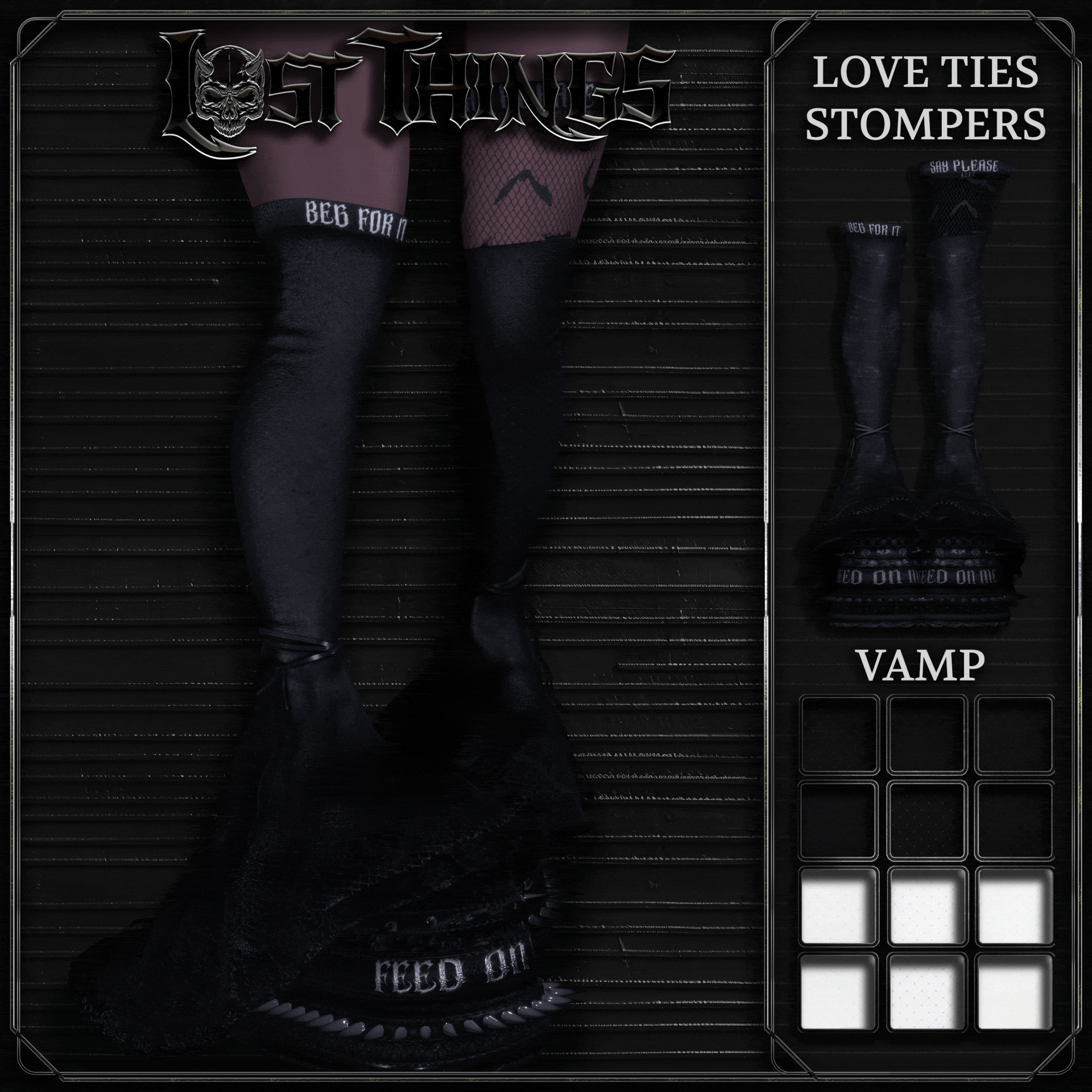 LOVE TIES STOMPERS