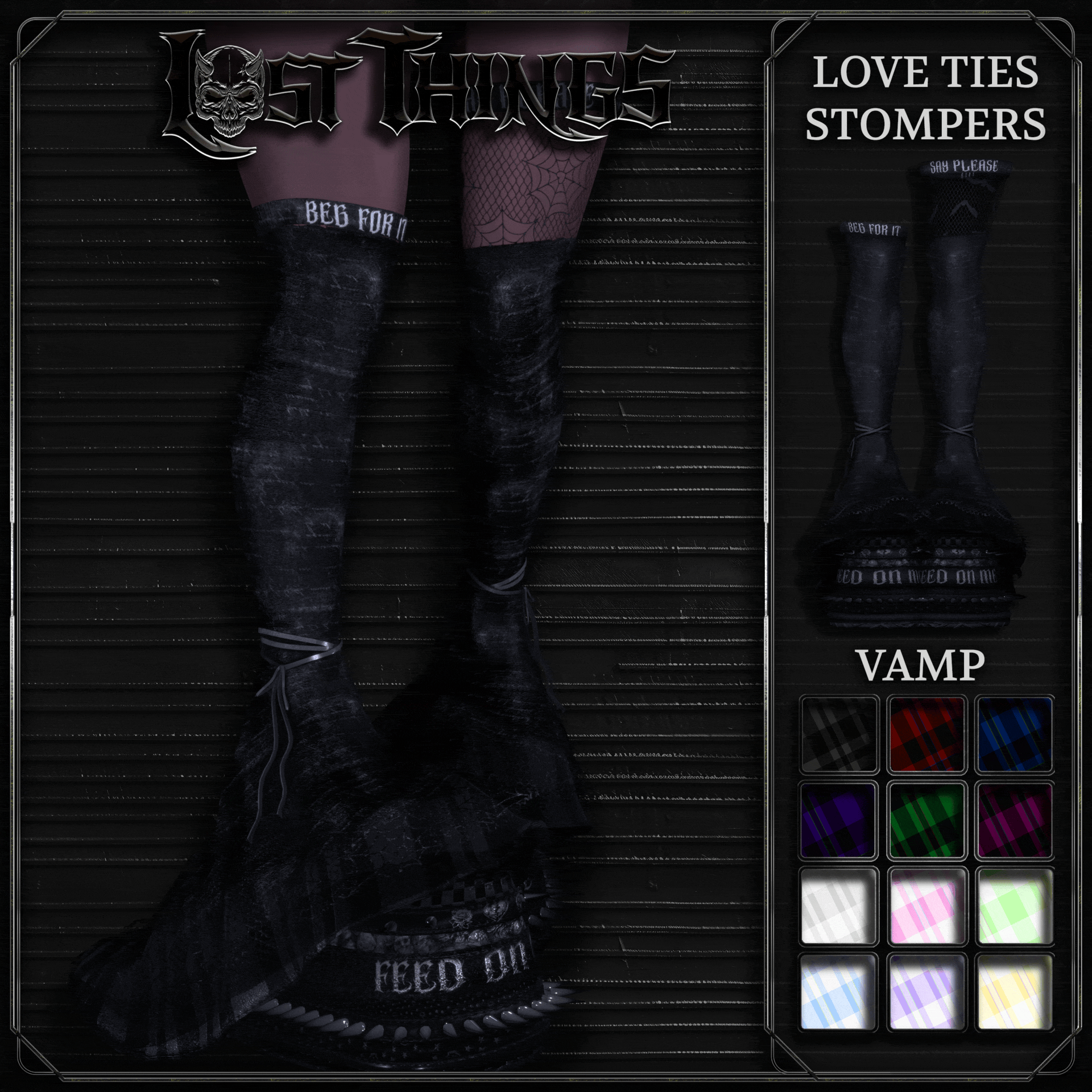 LOVE TIES STOMPERS